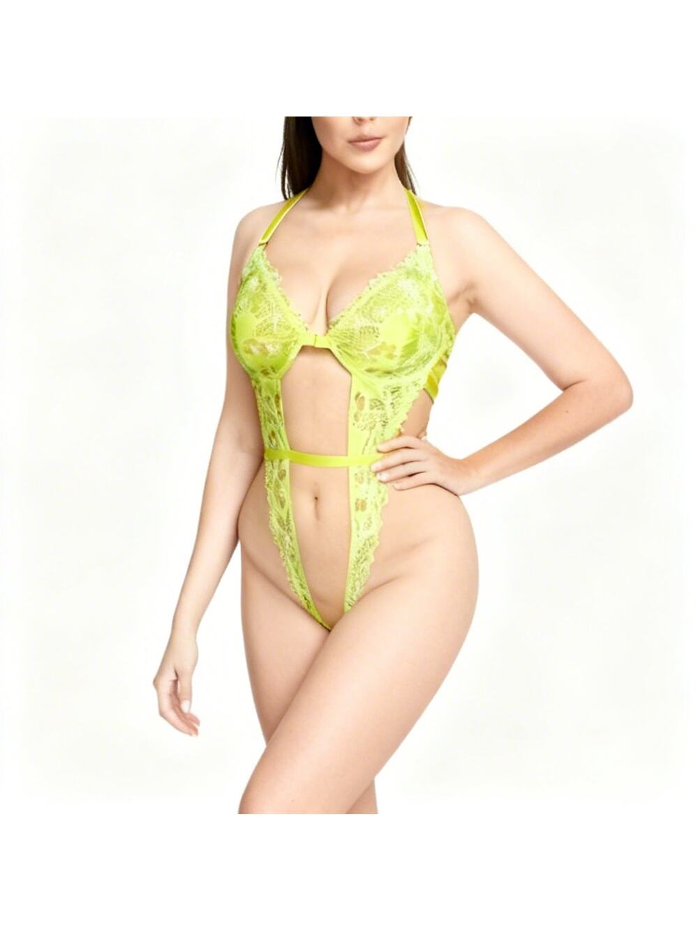 Victoria's Secret Very Sexy Tease Crotchless Teddy, XL